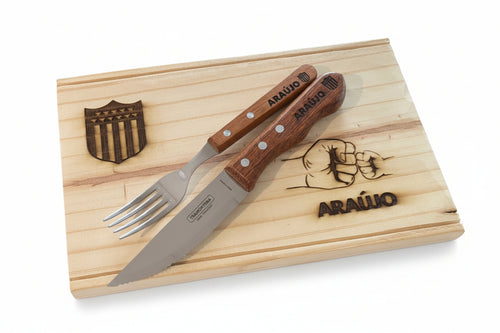 Set Tabla (2 ranuras) 35 x 25 cm mas cubiertos  Personalizados