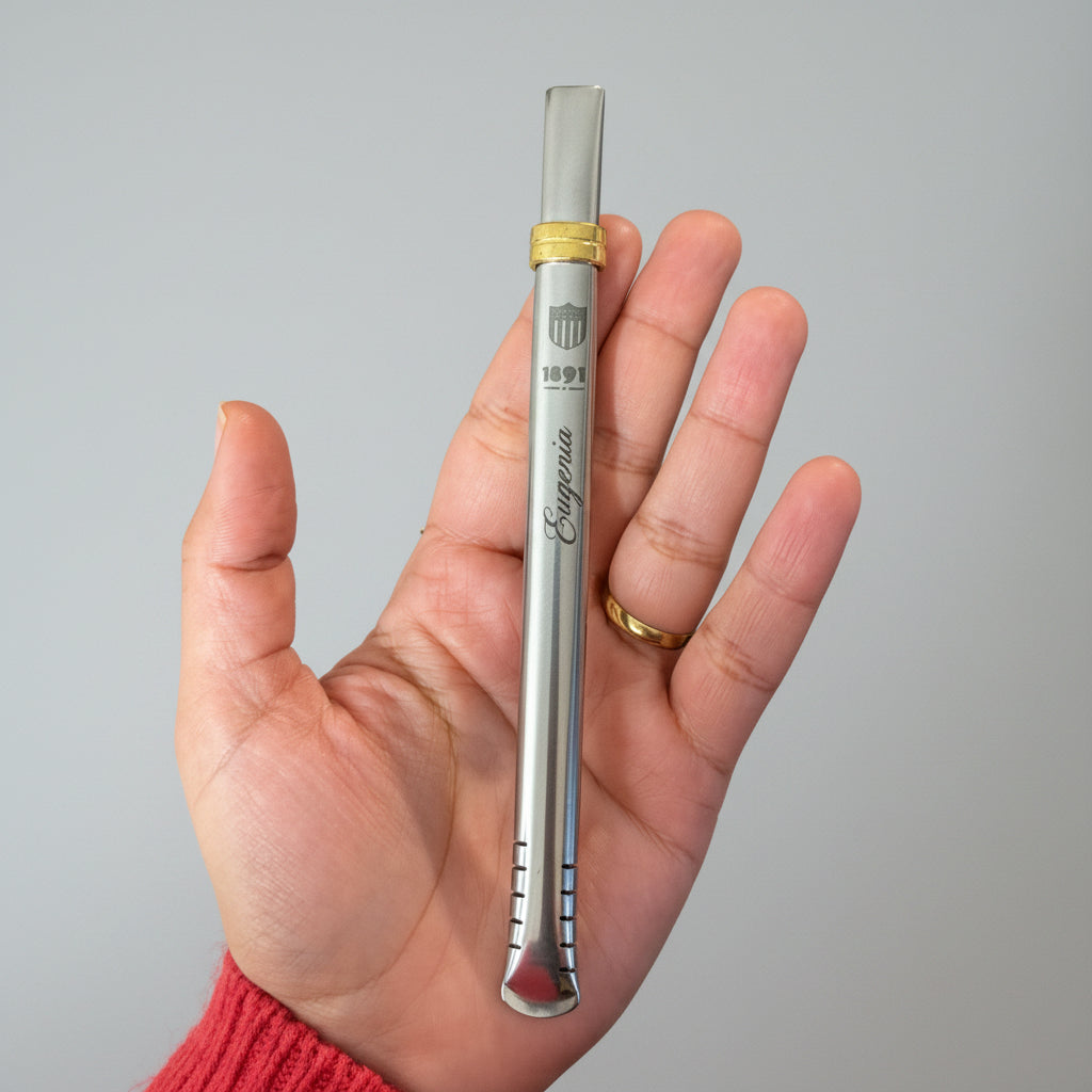 Bombilla corta de acero inoxidable Personalizada