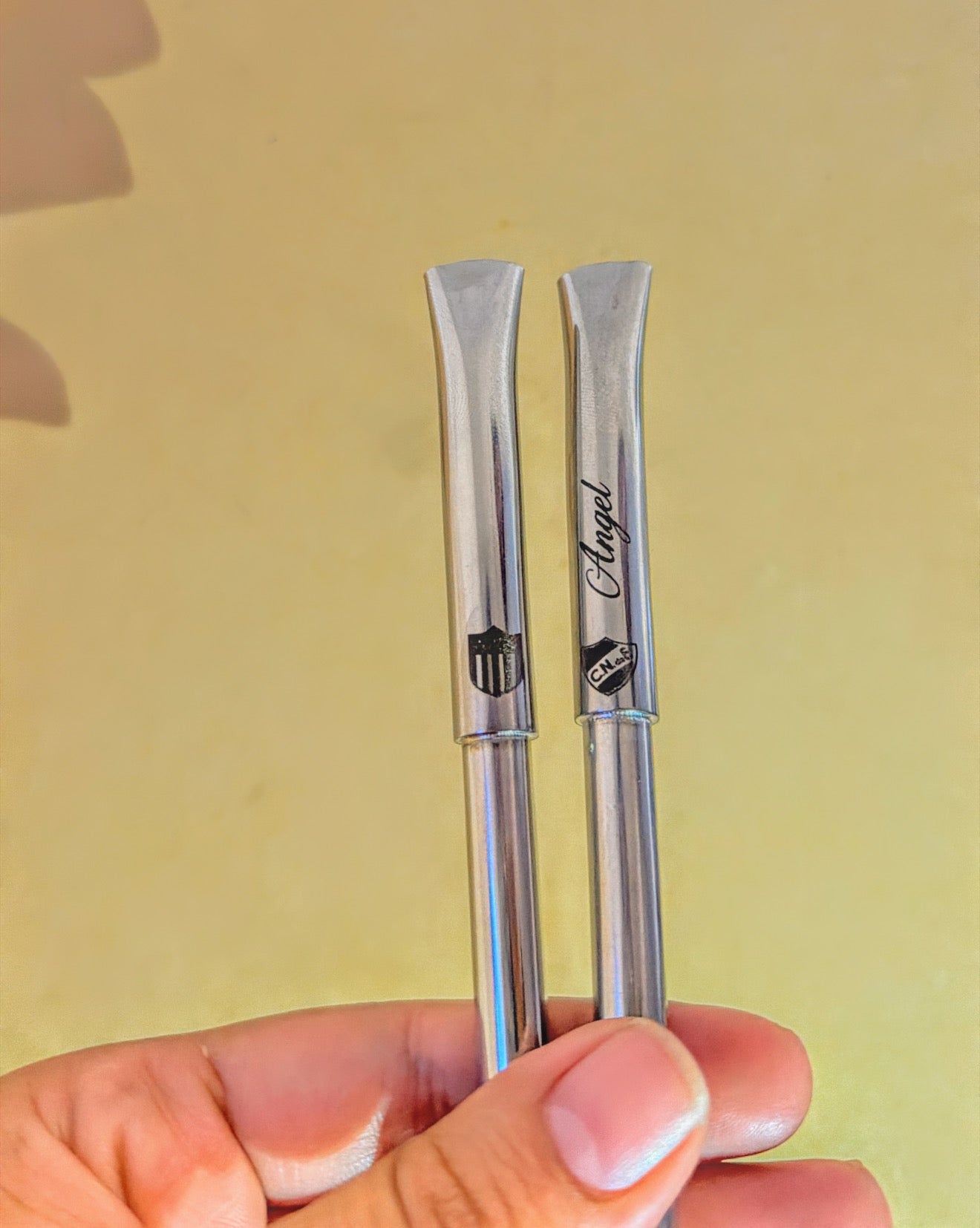 Bombilla de acero inoxidable Personalizada