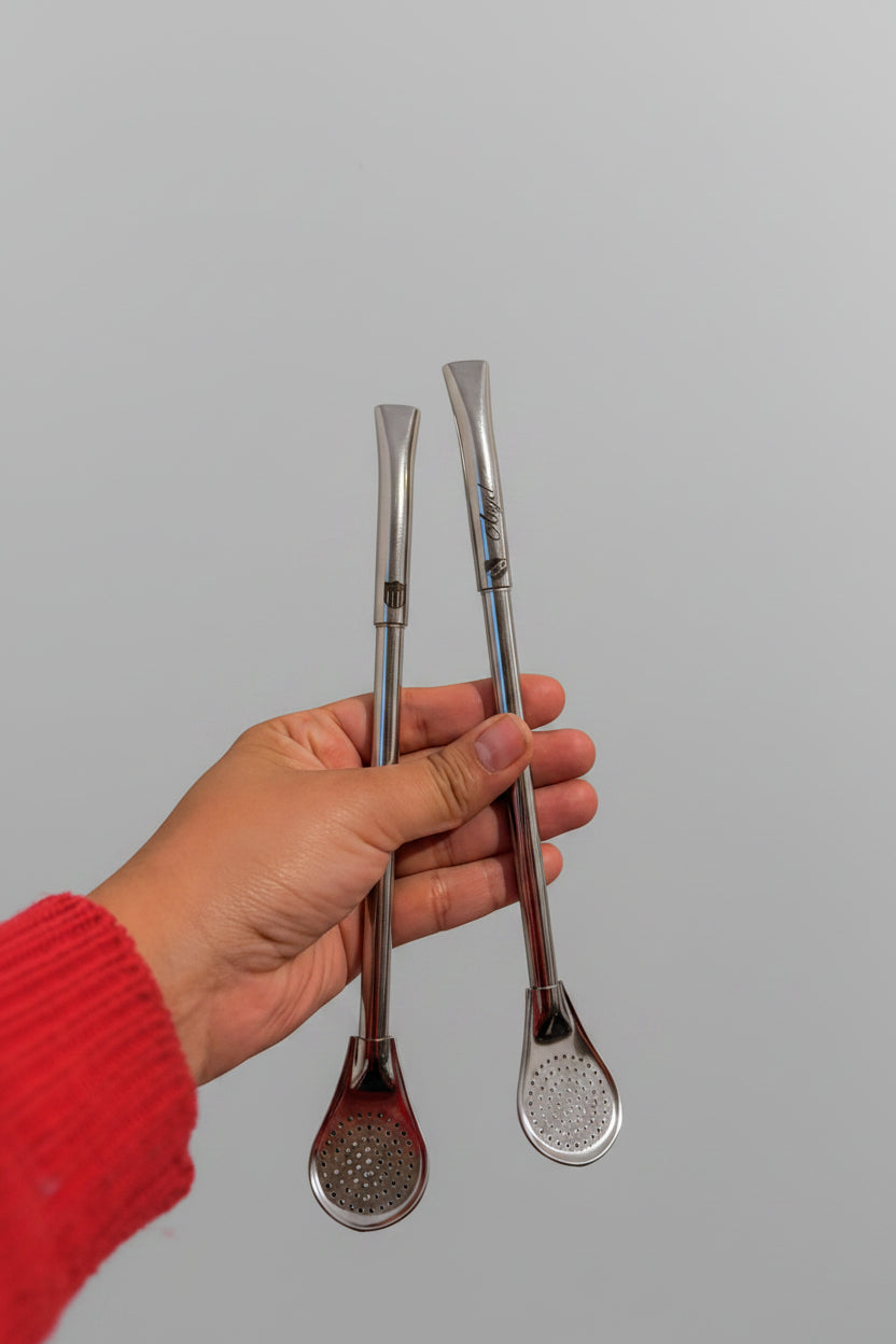 Bombilla de acero inoxidable Personalizada