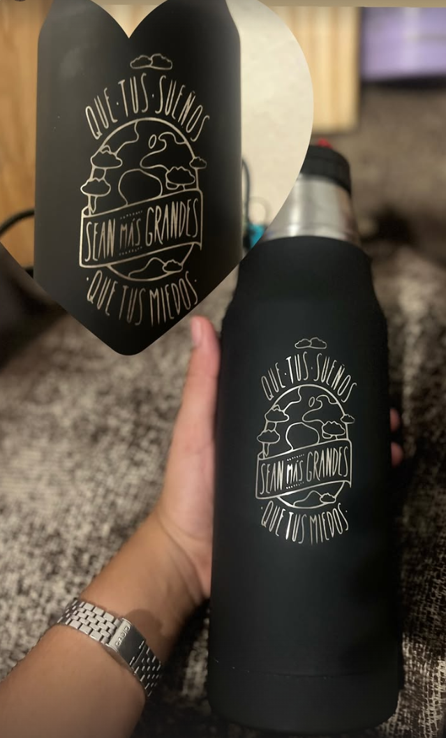 Set Termo Personalizado de 750 ml  y mate
