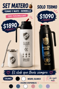 Set Matero Termo 1L y Mate 160 ml