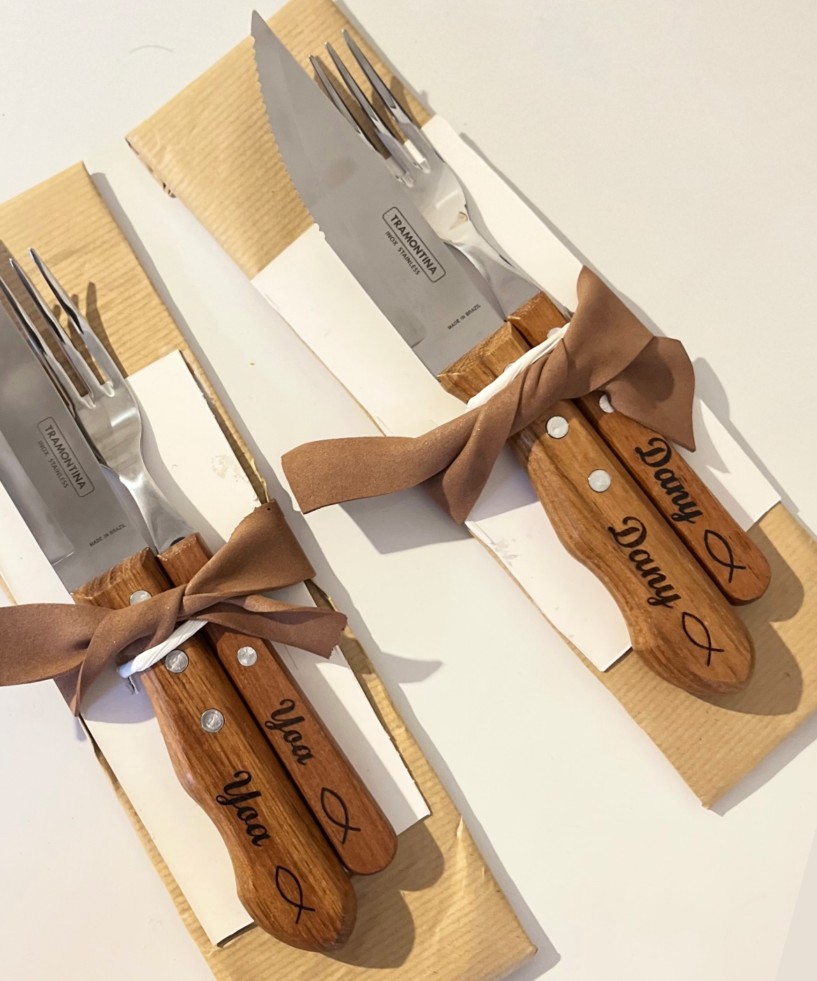 Cubiertos tramontina Personalizados