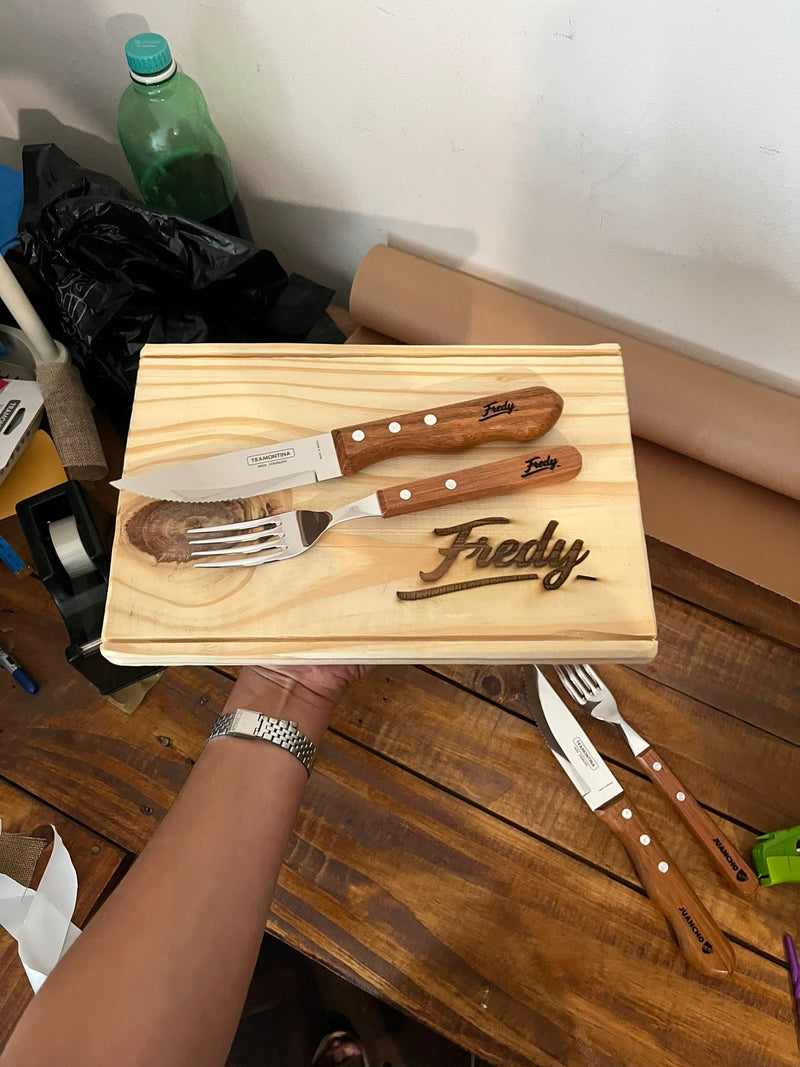 Set Tabla de Pino