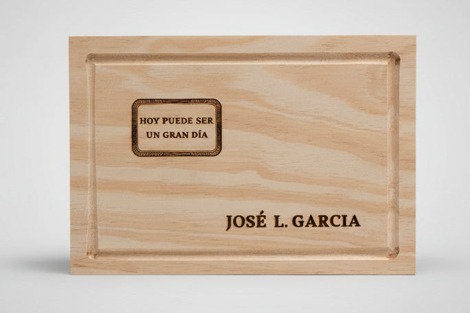 Tabla Pino Personalizada Chica